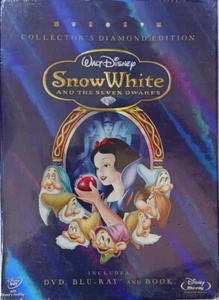SNOW WHITE AND THE SEVEN DWARFS Collector's Diamond Edit. (DVD. BLU-RAY & BOOK) - Picture 1 of 2