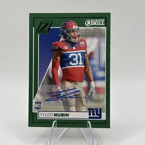 Panini Zenith Tyler Nubin 2024 verde novato automático #196 - Imagen 1 de 4