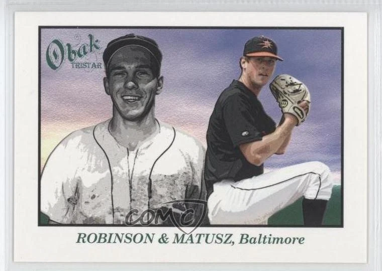 TRISTAR 2009 verde obaco/25 Brian Matusz Brooks Robinson #106 patio Foto 1 de 2