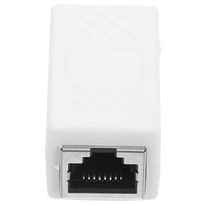 Connecteur De Câble Réseau Coupleur Ethernet En Plastique Femelle À - Photo 1/12
