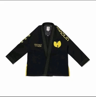 Lote Albino And Preto BJJ Gi #103 Wu-Tang Negro Jiu Jitsu 450 GSM *con Bolsa* Foto 1 de 4