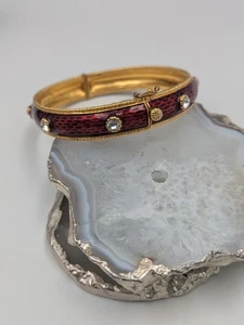 Metropolitan Museum Of Art MMA USA Faberge Enamel Egg Hinge Bangle Bracelet - Picture 1 of 8