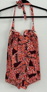 Traje de baño vintage años 50’s 60’s mujer’s halter top de Nora Lee - Imagen 1 de 9