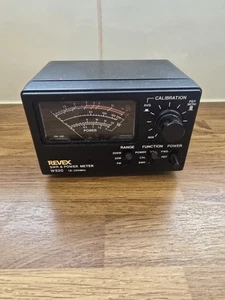 SWR/POWER METER REVEX W520 1.8-200MHz 2/20/200W HF VHF AVERAGE PEP - Zdjęcie 1 z 2