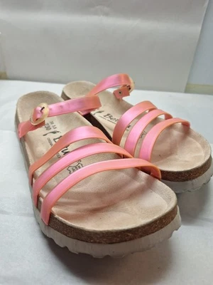 Birkenstock Betula 条纹粉色 L5 EU 36 绑带 — 第 1/4 张图片