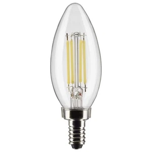 Satco 5.5w B11 LED 3000K Candelabra Base Dimmable - 60w equiv - Picture 1 of 3
