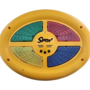 Simon 2 Electronic Double Sided Memory Matching Game Hasbro 2000 Handheld Works - Picture 1 of 10