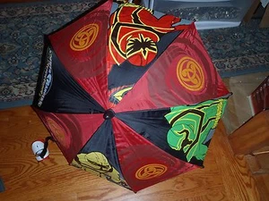 Power Rangers Group Kids 20" Umbrella with Fgiure Handle -BRAND NEW w/ TAGS - Picture 1 of 2