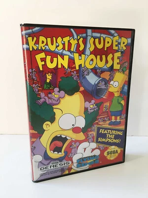 Krusty's Super Fun House - Sega Genesis - Image 1 of 3