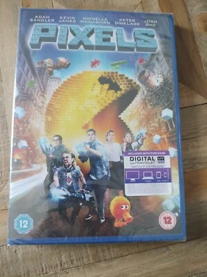 Pixels - Adam Sandler - DVD - New & Sealed - Image 1 of 2