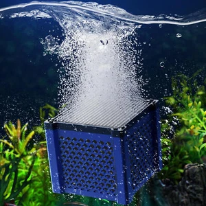 Fish Tank Carbon Filter Eco-Aquarium Water Purifier Cube Ultra Strong Filtration - Picture 1 of 9