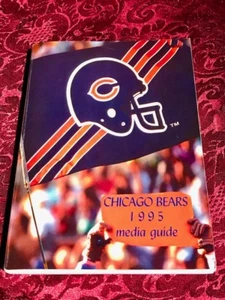 CHICAGO BEARS Football 1995 Media Guide Excellent Condition - Picture 1 of 5