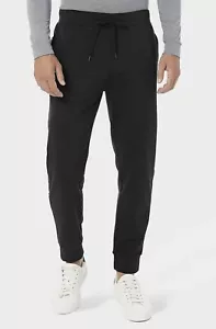 New Men’s 32 Degrees Cool Black Zip Pocket Tech Joggers (Medium & Large) Q. - Picture 1 of 9