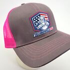 Techniweld Hat Cap Welding Equipment Helmet Welder Pink Snapback Mesh Trucker