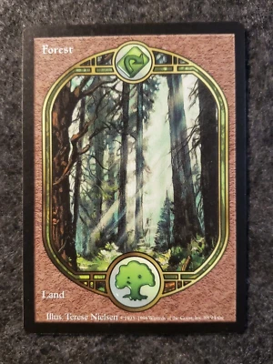 Forest Unglued NM Basic Land Extended / Full Art MAGIC GATHERING CARD (DS3D1G3) - Image 1 of 4