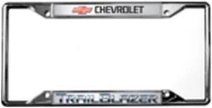 Chevrolet TrailBlazer Logo License Plate Frame - Picture 1 of 4