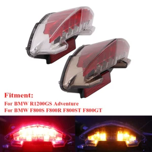 Motorcycle Tail Light LED Brake Turn Signal Indicator for BMW R1200GS F800R ST S - Picture 1 of 9