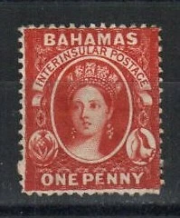Bahamas Stamp 17  - Queen Victoria Cover