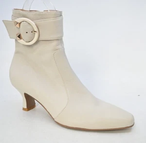 Django & Juliette (345) new ladies' leather ankle boot (est RRP $259) size 37 - Picture 1 of 4