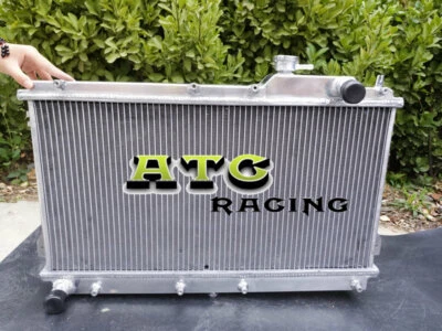 Radiador de aluminio MT 1991 para Mazda Miata 90-97 1,6 L 1,8 L MX-5 MX5 Eunos Roadster NA Foto 1 de 4