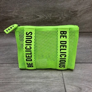 Bolsa de Maquillaje DKNY / Bolsa de Cosméticos / Bolsa de Artículos de Aseo - Verde Delicioso - Totalmente NUEVA - Imagen 1 de 7