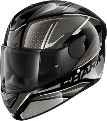 Integral Helm Motorrad Shark D-SKWAL 2 Daven Schwarz Grau M Black Helmet Casque - Bild 1 von 3