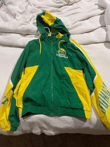 Seattle Super Sonics Jacket Men's M Cover