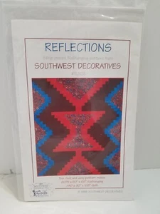 Southwest Decoratives Kokopelli Quilt Wallhanging Pattern "Reflections" - Picture 1 of 1