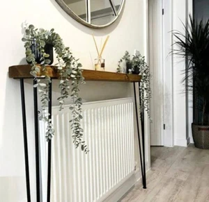 Radiator Cover | Radiator Shelf | Console Table | Narrow Hallway Table - Picture 1 of 5