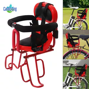 Asiento de bicicleta para niños trasero de bicicleta Asientos para niños Asiento para niños Bicicleta Asiento trasero para niños - Imagen 1 de 13