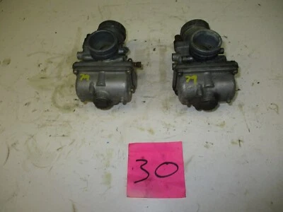 1979 Kawasaki Invader 340 Snowmobile Pair Of 32MM Mikuni Carburetors Foto 1 de 4