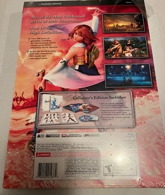 Final Fantasy X/X-2 HD Remaster Collector's Edition PlayStation 3, 2014) PS3 New - Image 1 of 4