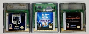 Vintage LOT of 3 Gameboy Color Games (Nintendo, 1989) Authentic Tested Mint 🕹 - Picture 1 of 19