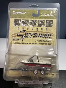 Ertl Collectibles 1/64 Malibu Wakesetter VLX Ski Wakeboard Tandem Trailer 2001 - Picture 1 of 11