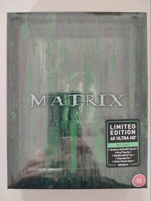 The Matrix Titans Of Cult Steelbook 4K UHD & Blu ray New Sealed UK Edition - Image 1 of 4