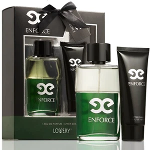Enforce Mens Bath and Body Pampering Set - 2pc Home Spa Beauty Gift - Picture 1 of 2