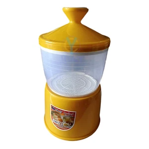 Half Boiled Egg Maker Original Made in Malaysia Yellow Color Malaysian Recipe - Picture 1 of 9