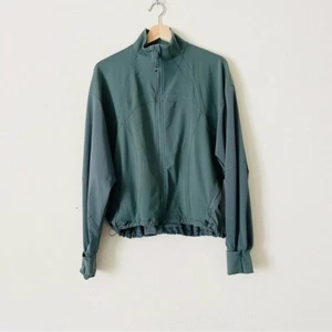 Lululemon SIZE 6 Relaxed fit Define long sleeve pocketed jacket in Dark Forest - Picture 1 of 5