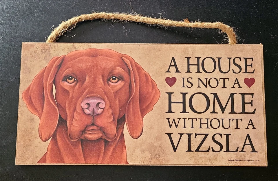 La casa Vizsla no es una placa de hogar Foto 1 de 1