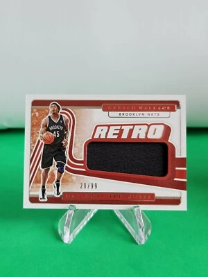 National Treasures Retro Materials SP/99 #25 2020-21 Gerald Wallace R6220J Foto 1 de 2