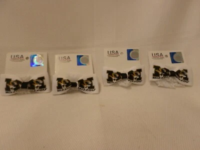 Lot of U of Missouri Baby Head Bands USA Licensed Bows and Accessories New - Image 1 of 4