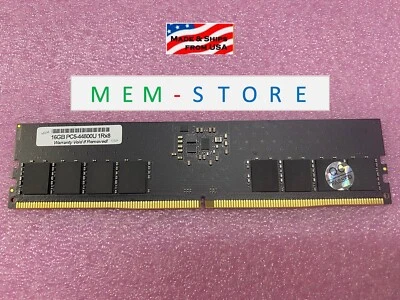 Memoria de repuesto compatible 32 GB 2x 16 GB DDR5 UDIMM 5600 MHz CT2K16G56C46U5 Foto 1 de 4
