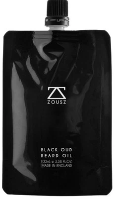 ZOUSZ Black Oud Beard Oil for Men (Growth Enhancer) | Beard Care Essential