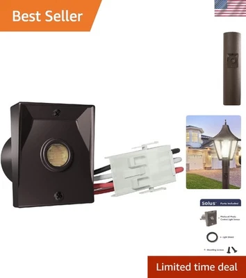 Ezee Change Plug Dusk-to-Dawn Sensor – Auto On/Off Outdoor Lighting -  Listed - Image 1 of 4