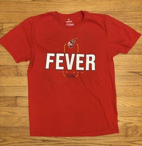 WNBA Indiana Fever T-shirt Caitlin Clark 22 Fanatics Medium Red - Picture 1 of 4