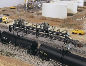 Walthers Cornerstone HO Scale Model Oil Loading Platform, 8 - Bild 1 von 11
