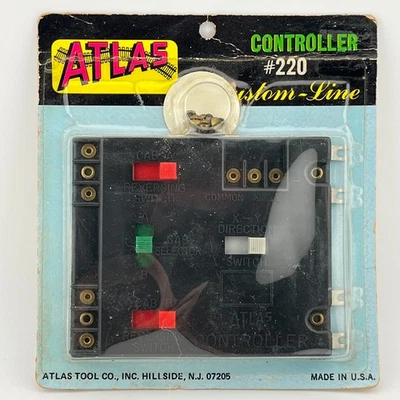 Controlador de potencia de interruptor de marcha atrás Atlas 220 para escala HO & N Foto 1 de 3
