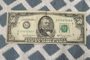 Vintage $50 BILL SERIES 1981 G - Picture 1 of 6