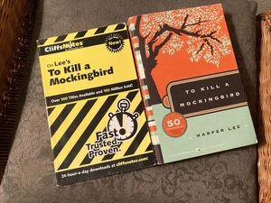 To Kill a Mockingbird by Harper Lee + Cliff Notes - Picture 1 of 2