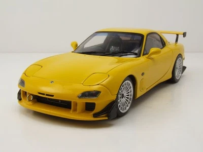 Mazda RX-7 FD RS 1994 Giallo Modellino 1:18 Solido - Immagine 1 di 4